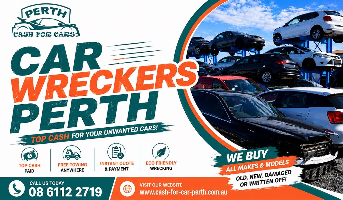 Top Car Wreckers in Perth, WA