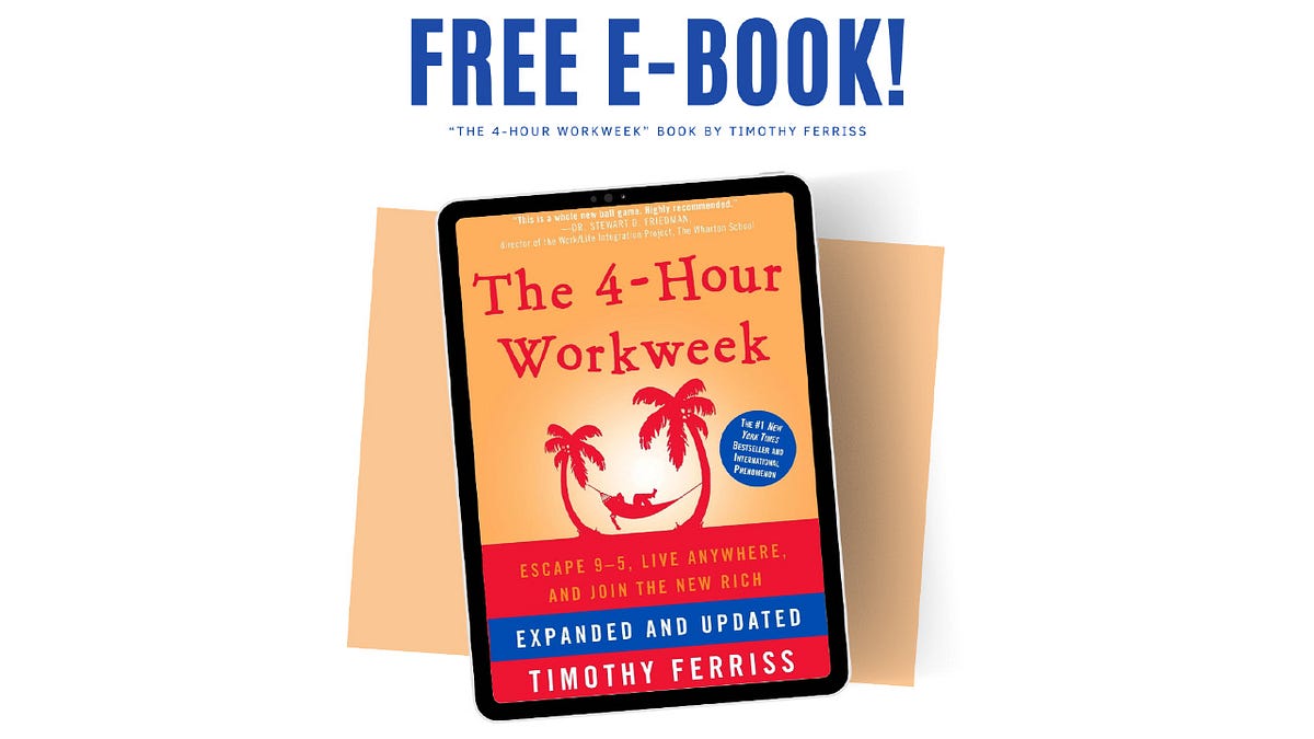 Summary of the 4Hour Workweek Book by Timothy Ferriss Medium