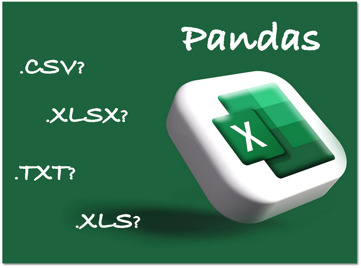 How to read any formats of spreadsheet excel using pandas csv xlsx