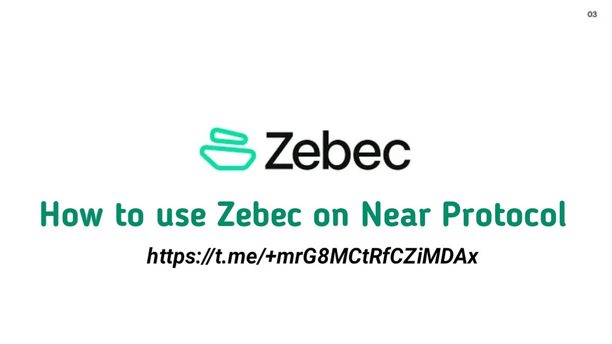 How to Use Zebec on Near Protocol by Wisdomedem Medium