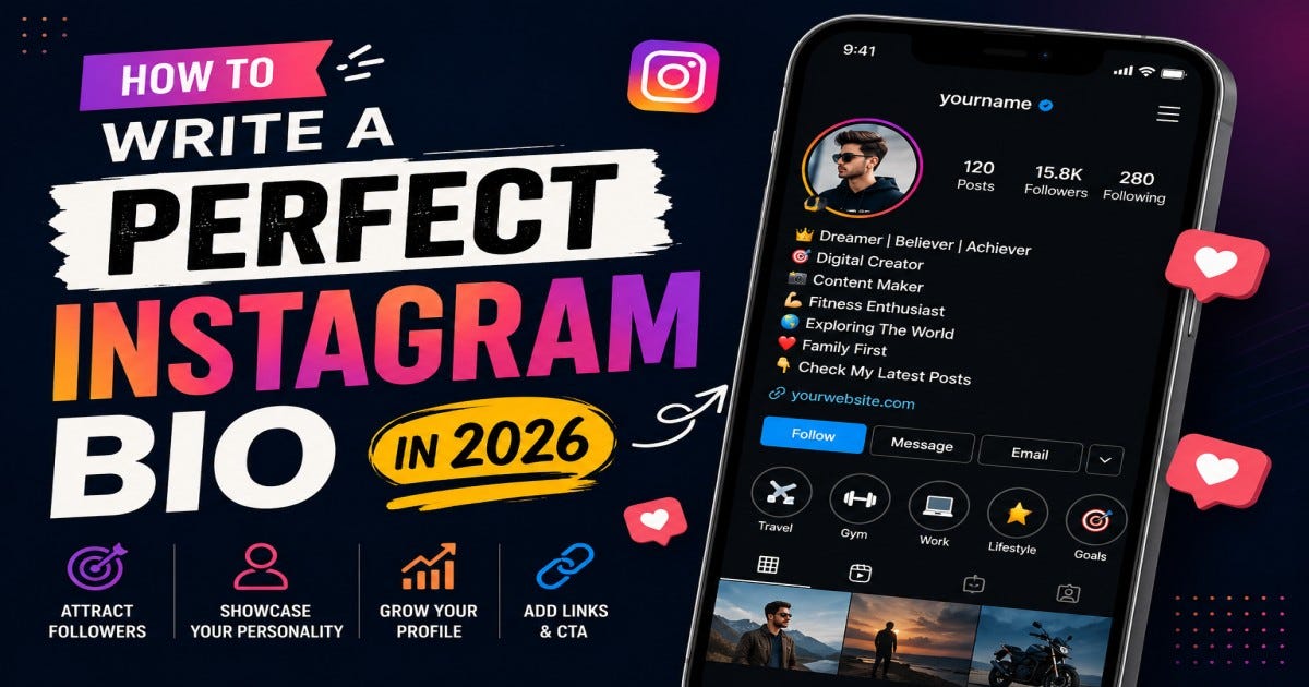 Create a Bio That Gets More Followers