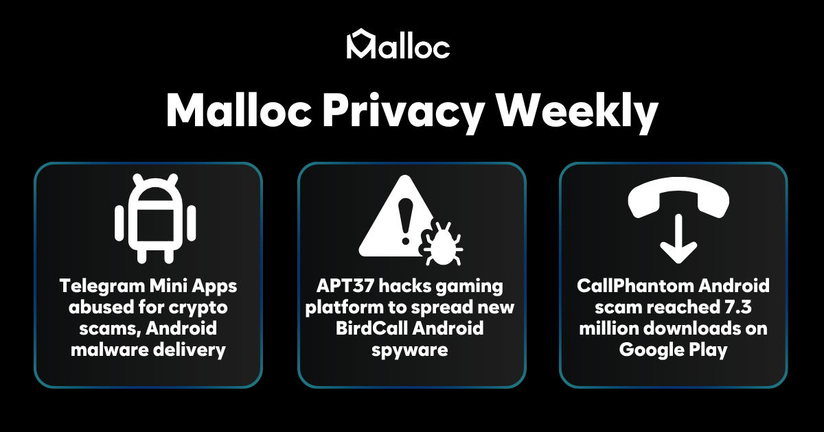 Malloc Privacy Weekly