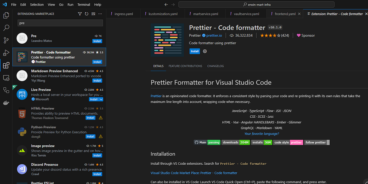 vscode extensions for react - Uday - Medium