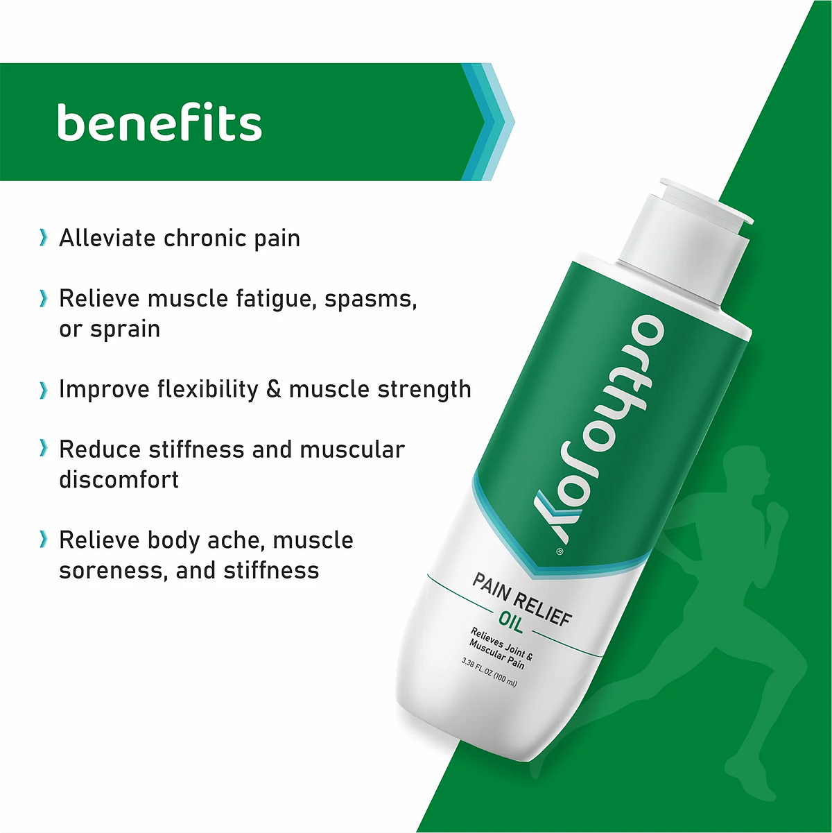 Buy ORTHOJOY Pain Relief Oil at best price ORTHO JOY Medium