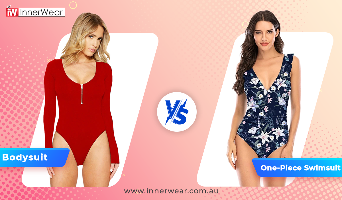 Difference Between a Bodysuit and a One-piece Swimsuit for Women