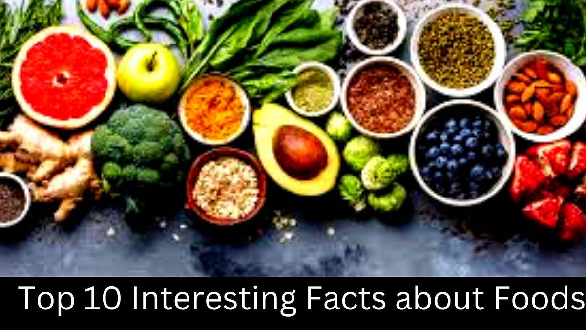 Interesting Facts about Foods — Coolest Fact by Coolest Fact Medium