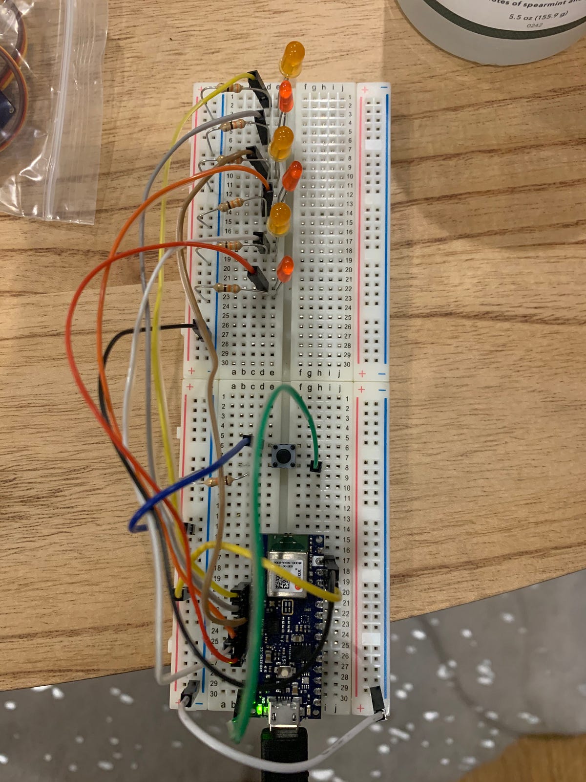 Come up with a design for a simple learning game that uses an input ...