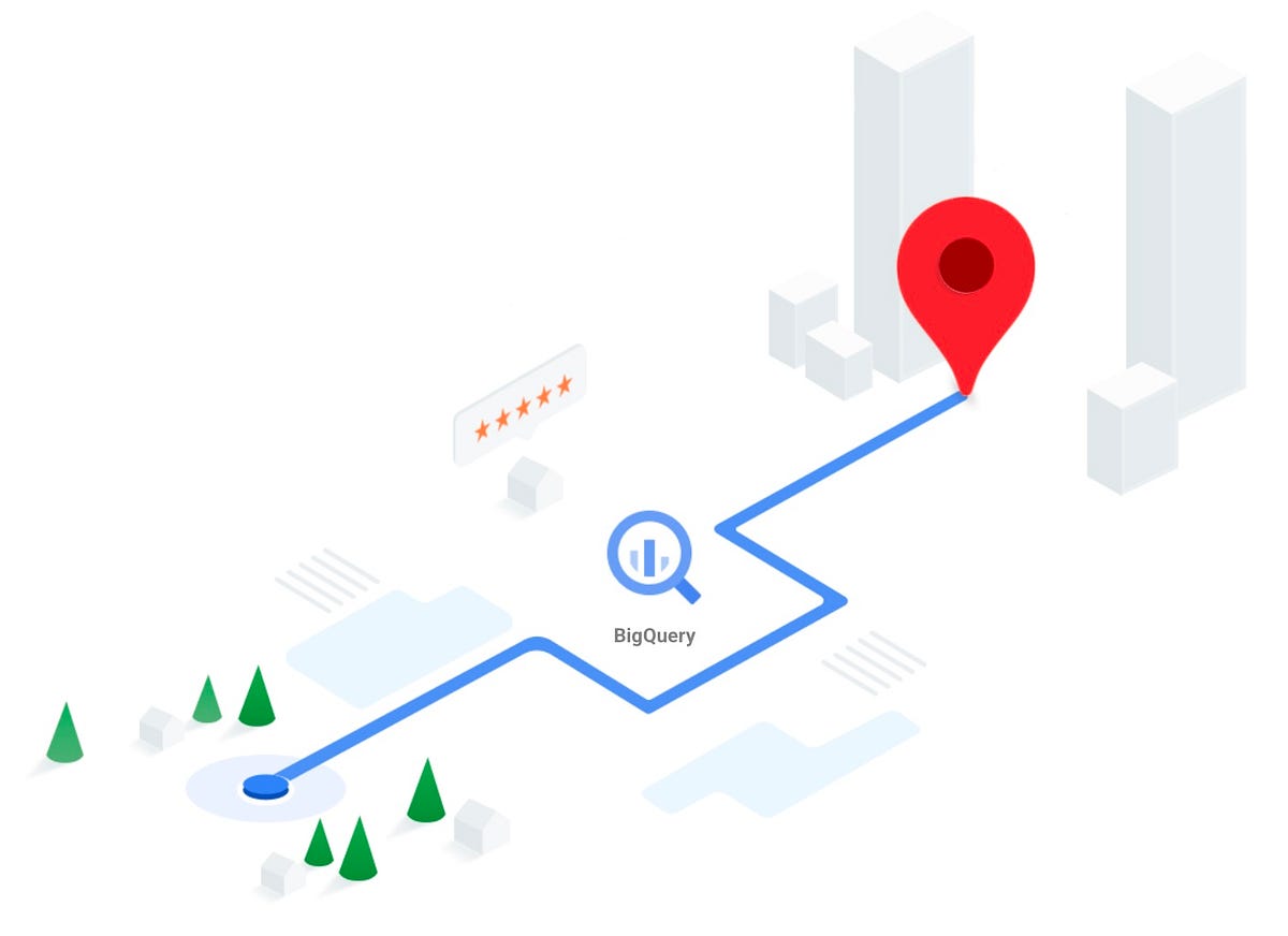 Using Google Maps and BigQuery Together | by Joeluthe | Medium