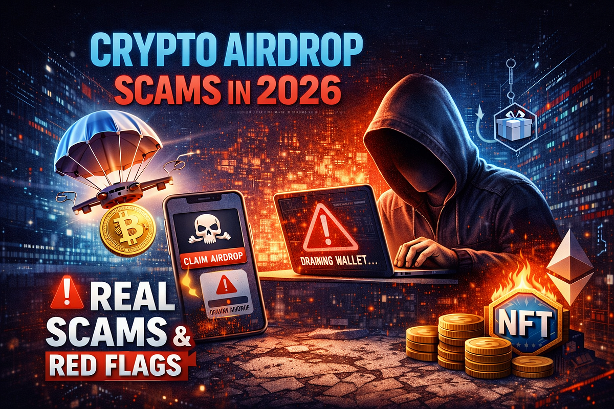 Crypto Airdrop Scams in 2026: Real Examples & Red Flags | by MintonFin |  Jan, 2026 | Medium
