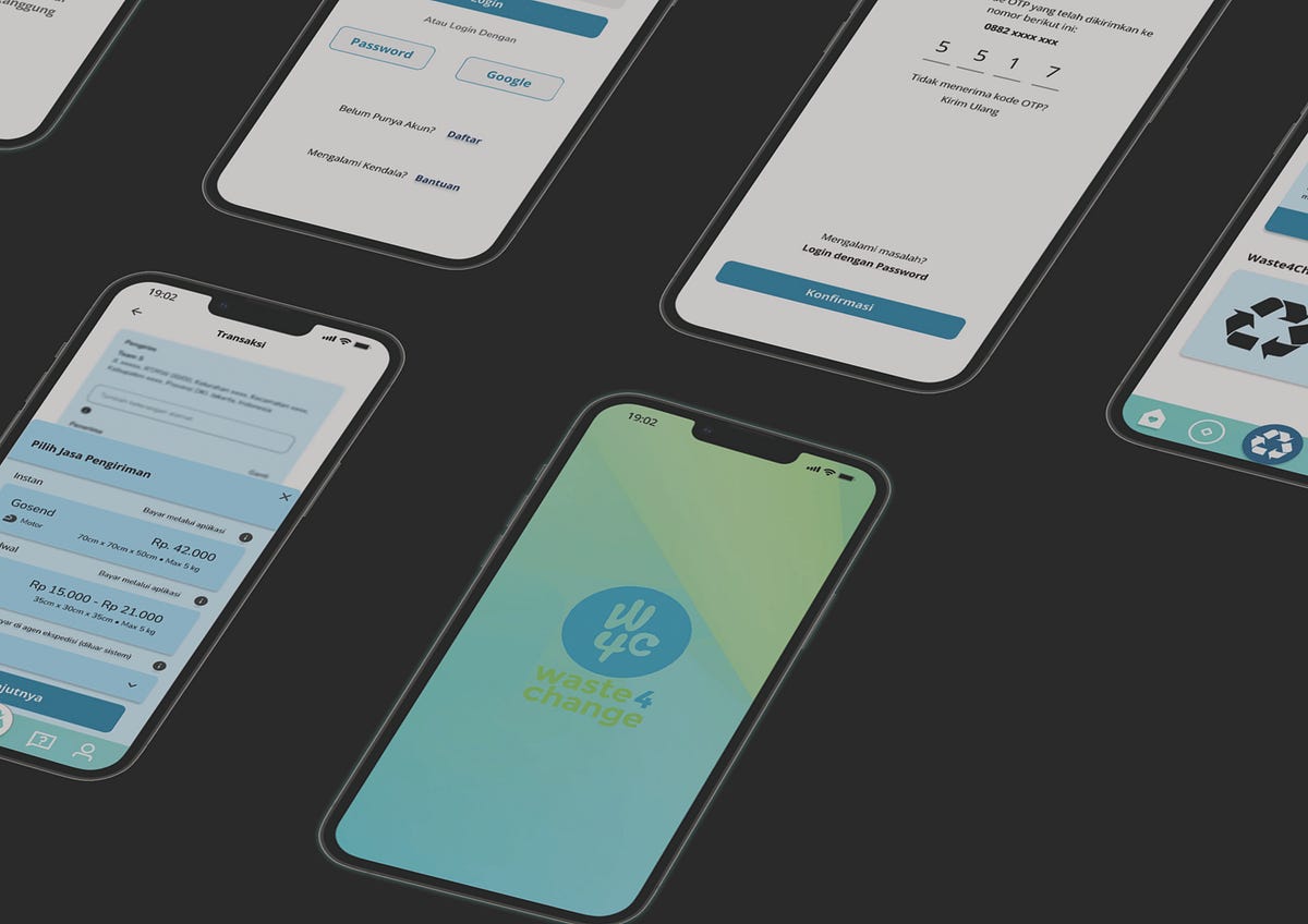 Waste4Change UI/UX Case Study: Menemukan Kemudahan untuk Mengirim ...