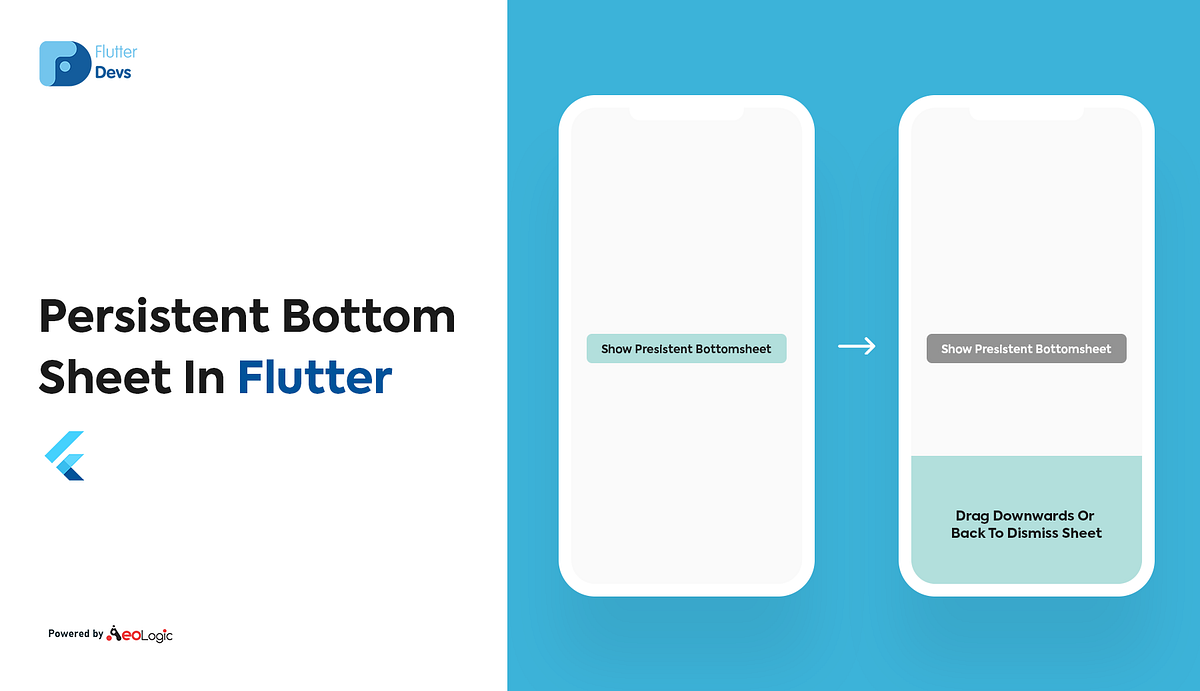 Persistent Bottom Sheet In Flutter By Shaiq Khan FlutterDevs
