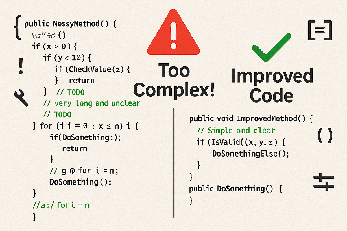 20 Signs Your C# Code Is Too Complex (And How to Fix Them) | by ...