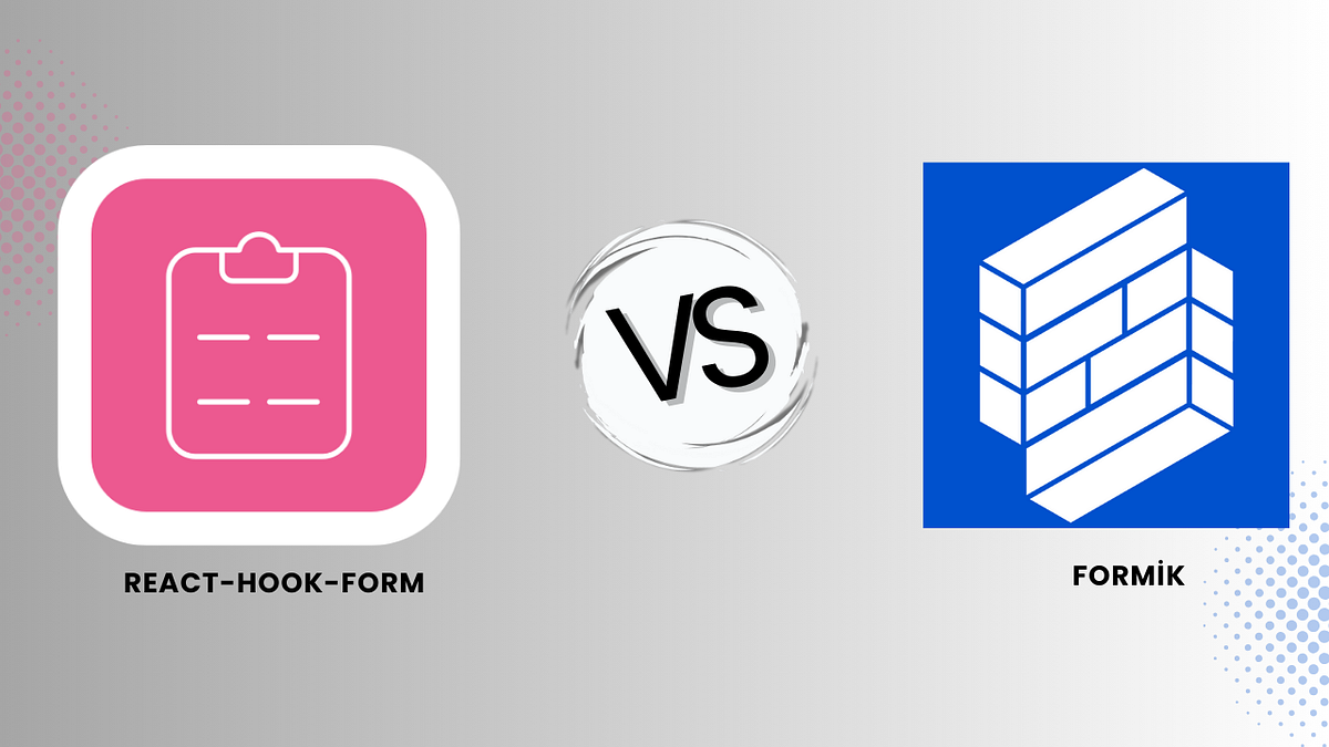 React.js’te Form Yönetimi / React-Hook-Form vs. Formik | by Eyüp Özmen ...