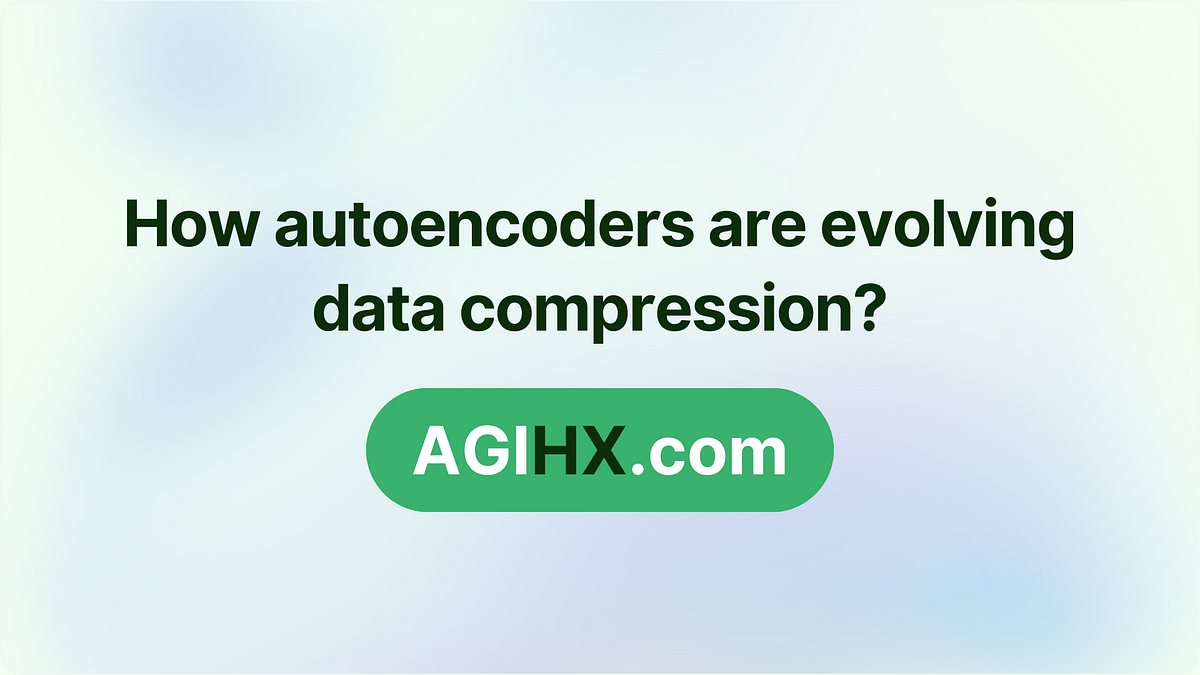 How autoencoders are evolving data compression? | by Dr Shiv Sidana ...