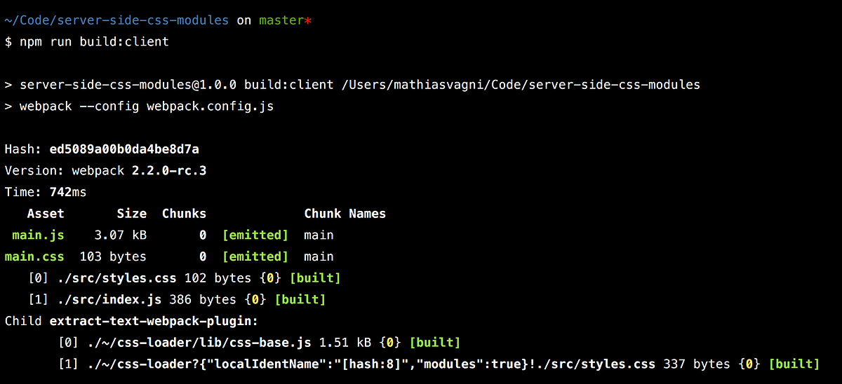 Server Side Rendering with CSS Modules | by Mathias Vagni | Medium