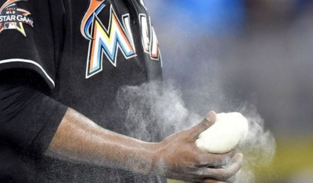 What is Rosin in Baseball?. What’s that white bag pitchers keep… by