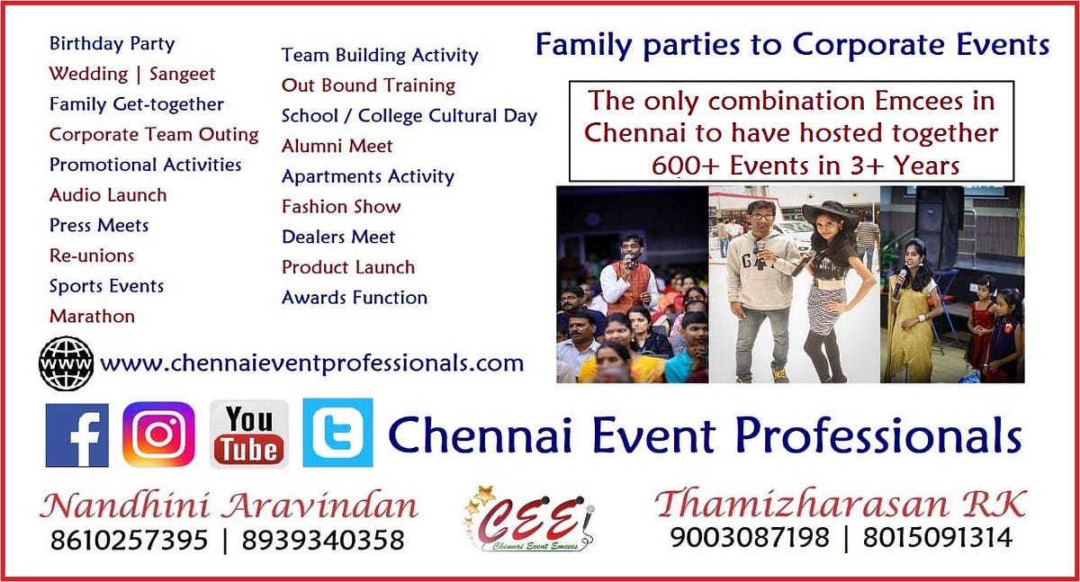 Guinness World Record Event Anchors in Chennai | by Thamizharasan RK ...