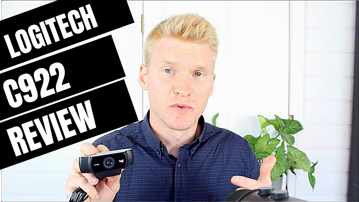 Prædiken homoseksuel eftertænksom Logitech C922 Webcam Review. Looking to increase the quality of your… | by  Will Lawson | Medium