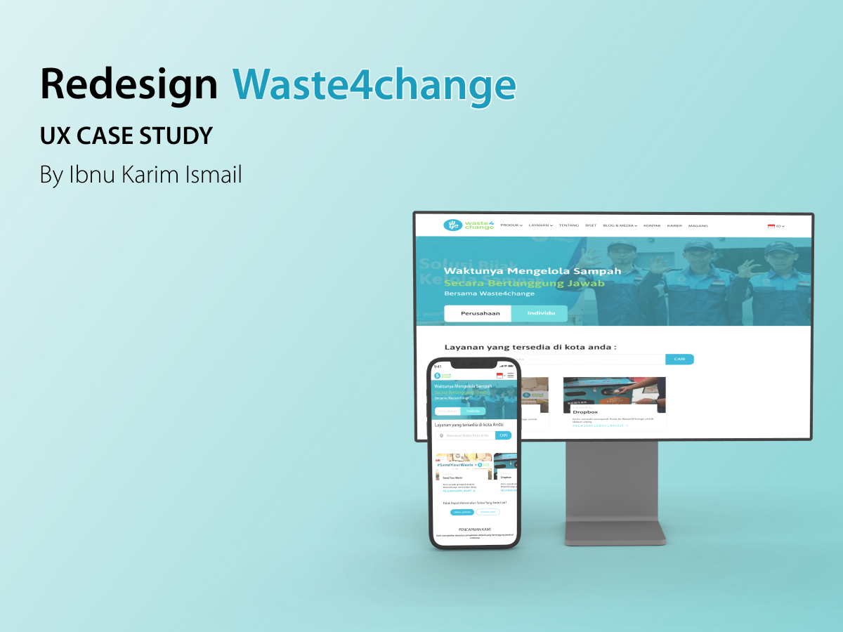 Redesign Fitur “Send Your Waste” Pada Website Waste4change — UI/UX Case ...