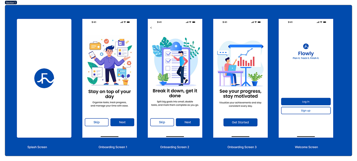 UI/UX Case Study: Designing a productivity app | by Sandra Adekunle ...