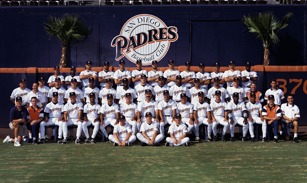 Blue replaced brown on Padres uniforms in 1991