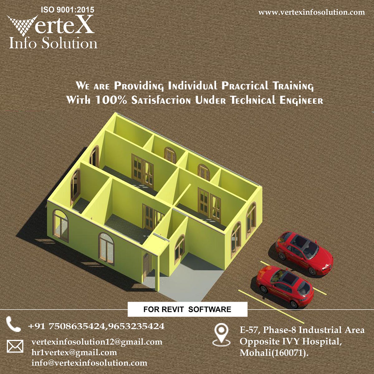 Revit Training In Chandigarh Revit Institute In Mohali by Vertex