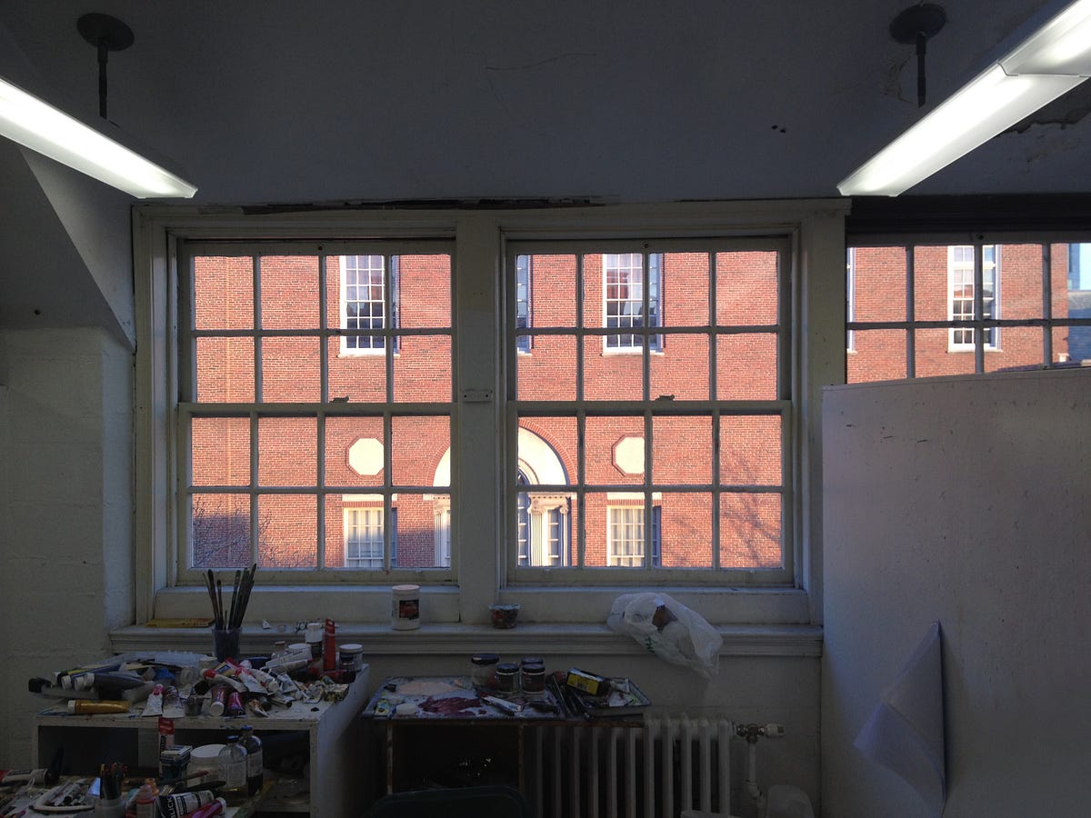 Dying slowly by asphyxiation in all 5 of my early painting studios | by