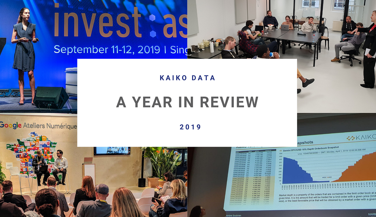 Kaiko Data A Year in Review. With the year almost over, the Kaiko