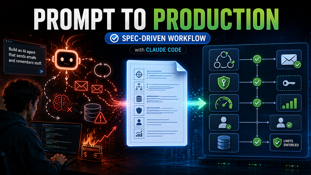 From Prompt to Production: The Spec-Driven Workflow I Use With Claude Code