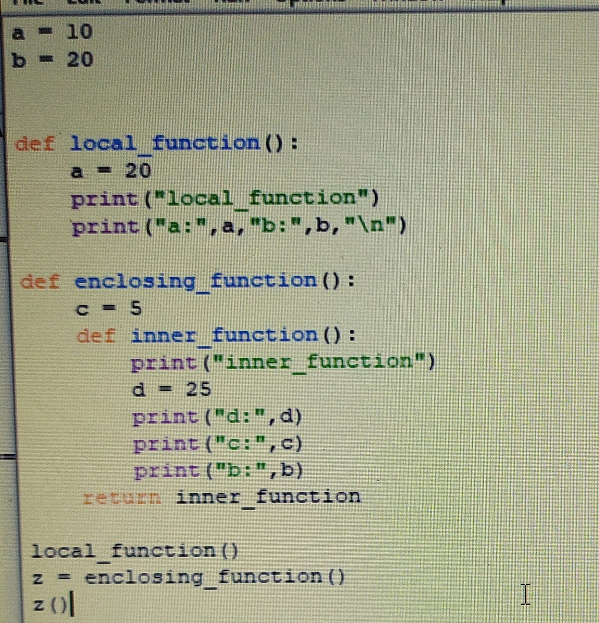 Namespace, Scope , LEGB rule and global and non-local variable in python |  by Keerti Prajapati | Analytics Vidhya | Medium