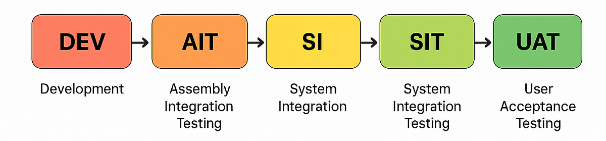 Testing Environments : DEV → AIT → SI → SIT → UAT → PROD | by Piyali ...
