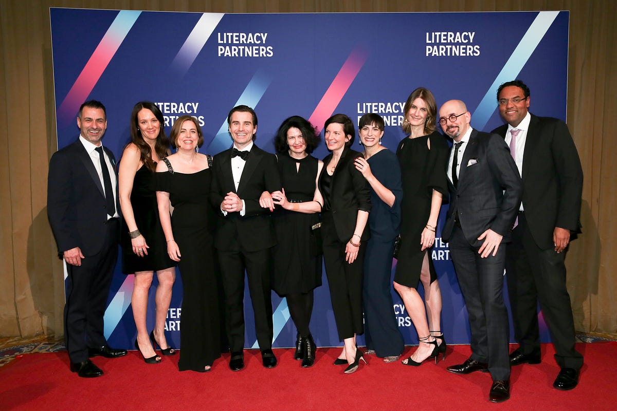 Literacy Partners Gala 2019. Bon mots were served hot at the… by
