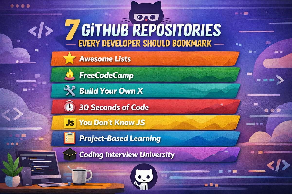 7 GitHub Repositories Every Developer Should Bookmark (Free Coding ...