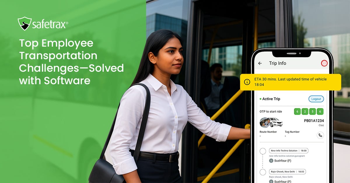 Top Employee Transport Issues Solved by Fleet Software