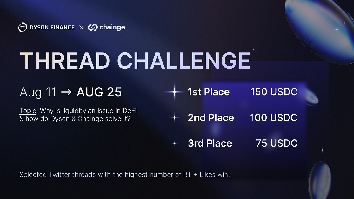 Dyson Finance Twitter Thread Challenge (ft. Chainge Finance) | by Dyson ...