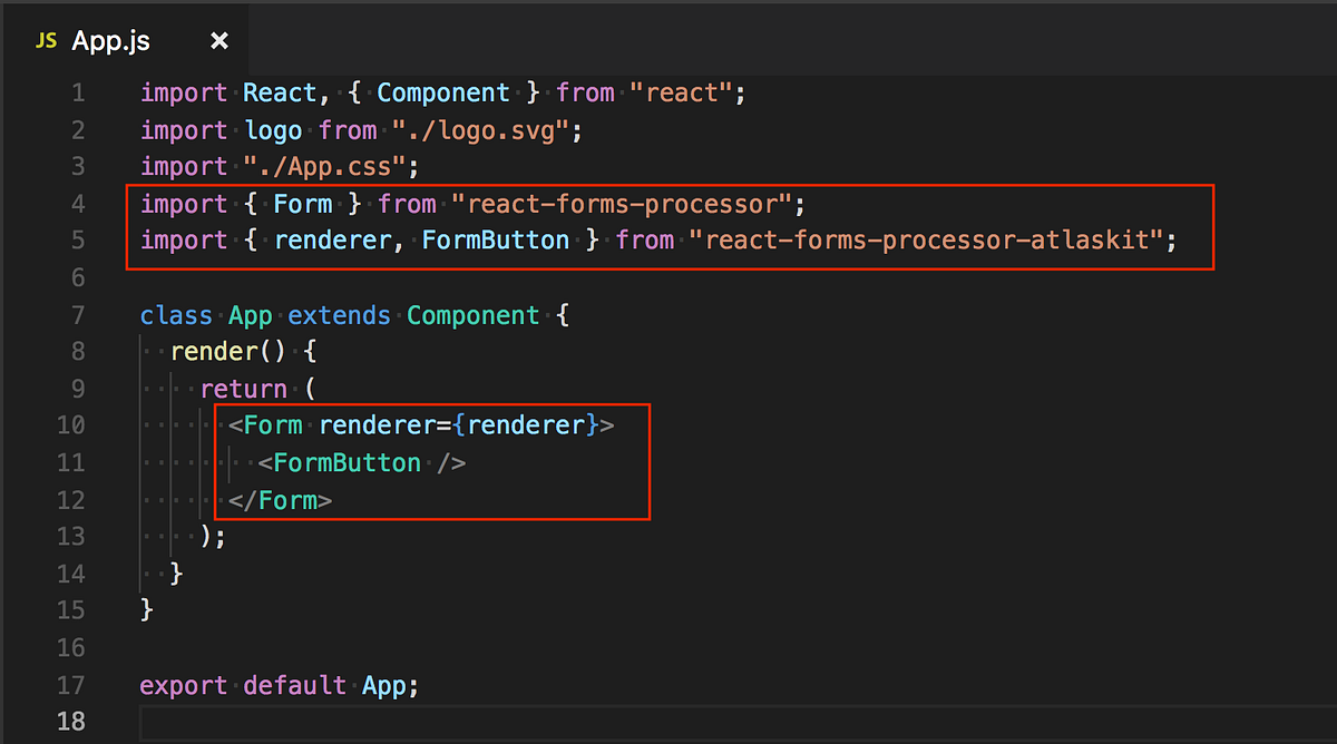 How to Create Forms with the React Forms Processor | by Dave Draper ... image.
