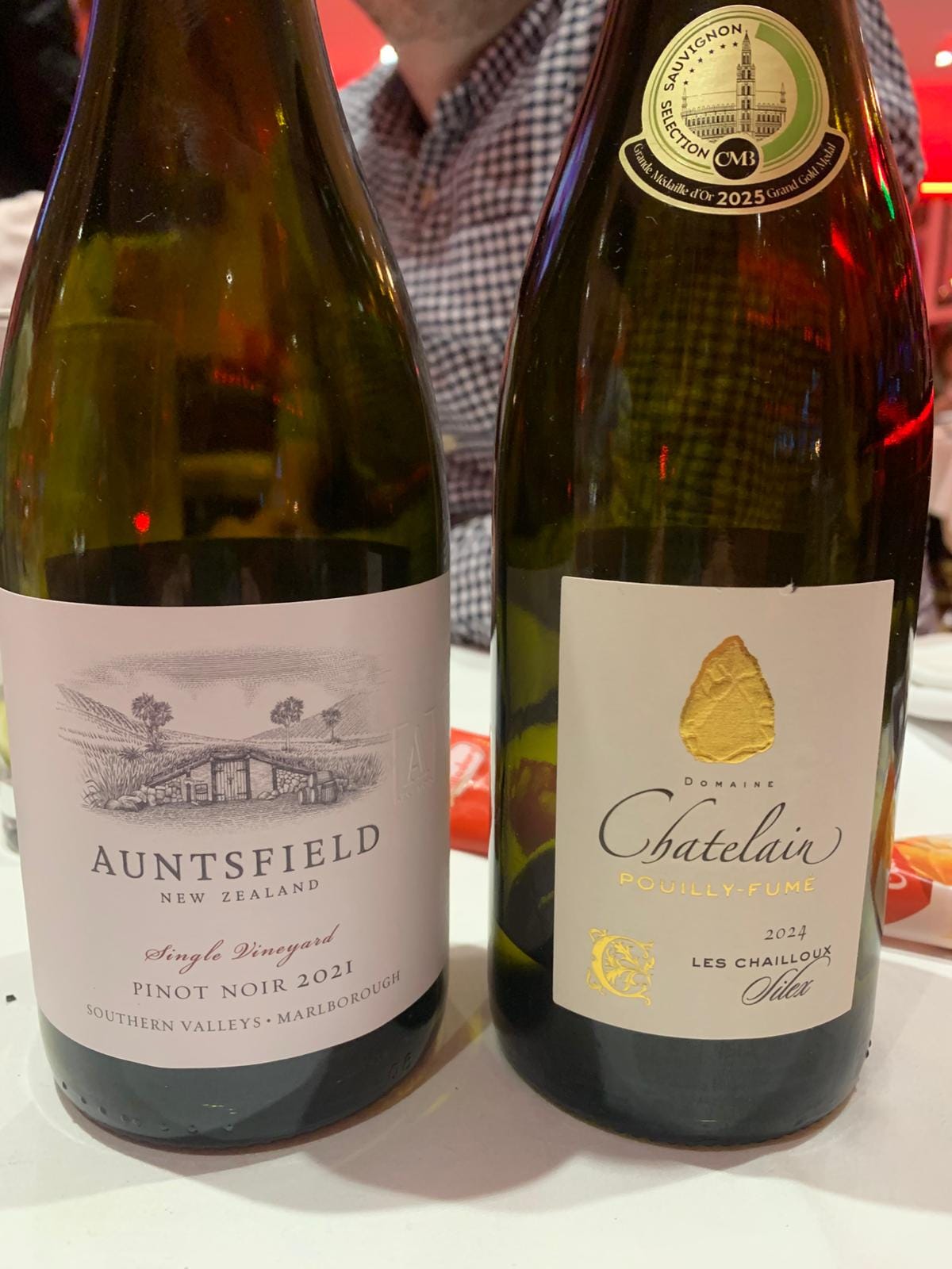 Two Wines at Sergio’s Of Great Titchfield Street