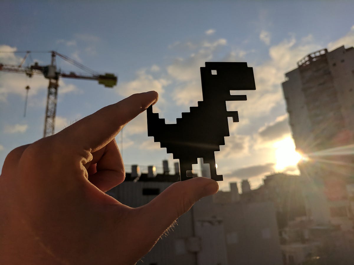 I Saw a Dinosaur, or How I Built a Real-Life Version of Chrome T