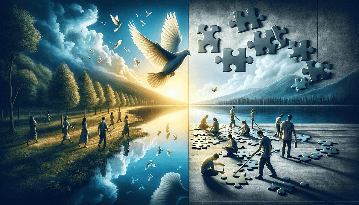 Editly Etymology peace vs piece Medium