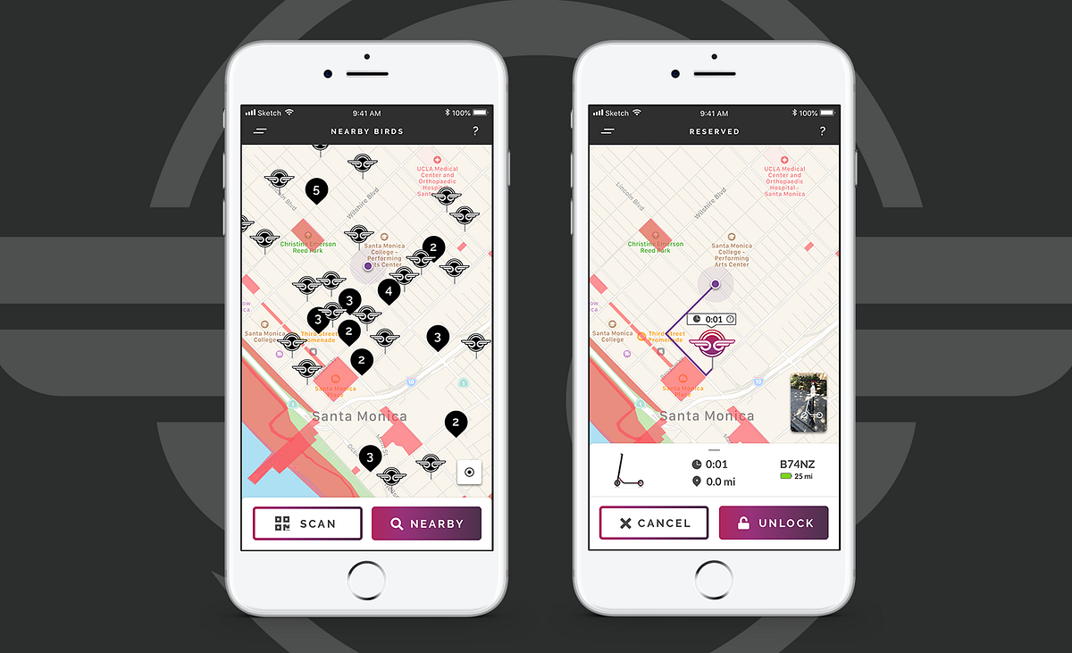 Bird Scooter redesign — a UX case study by Eric Stahl UX Collective