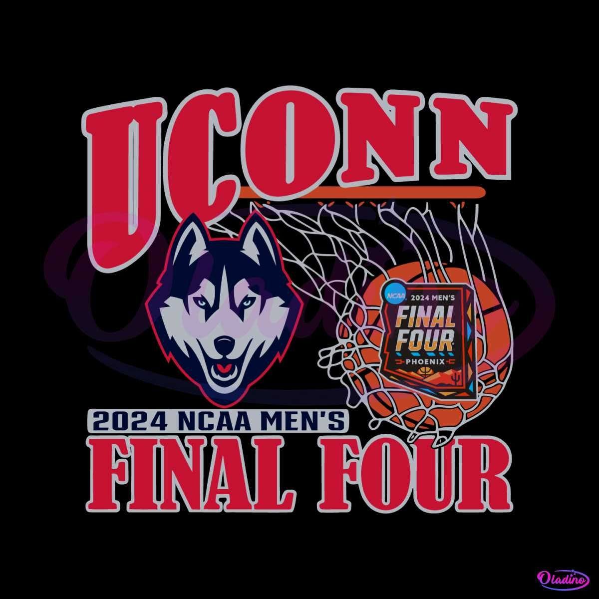 UConn Huskies Final Four 2024 NCAA Mens Basketball SVG Andrea Gardin