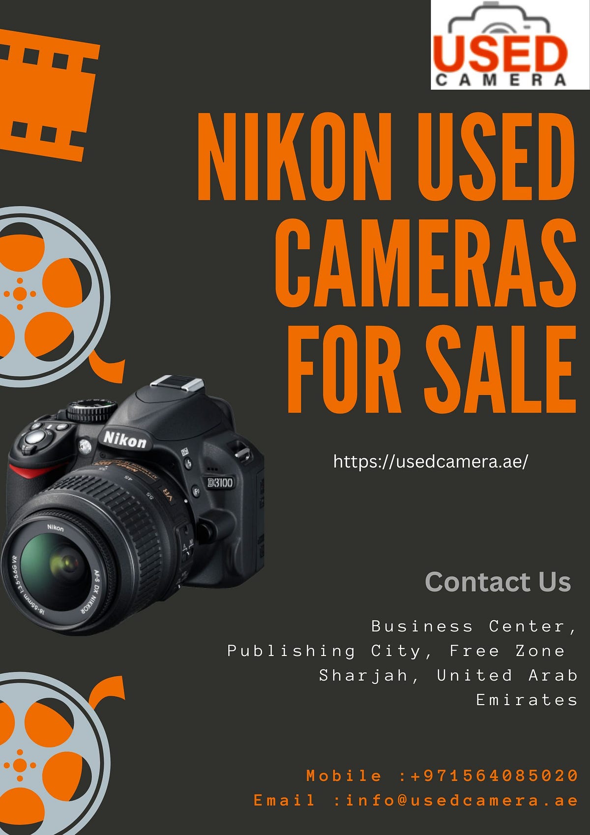 Nikon used cameras for sale Used Camera Usedcamdubai Medium