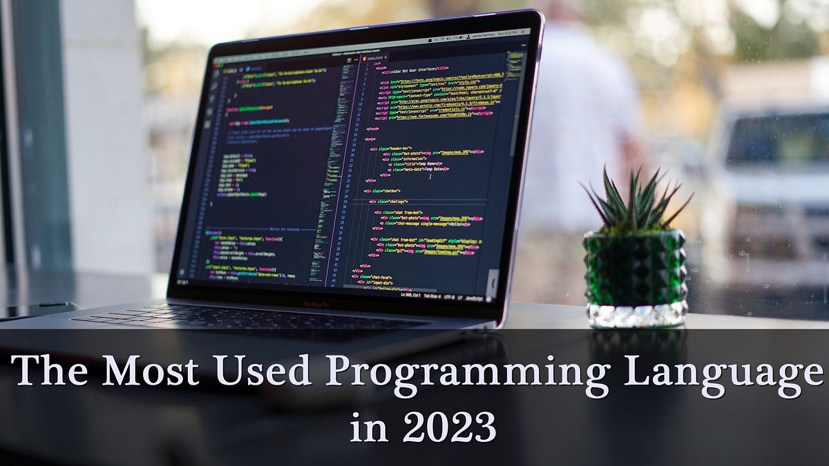 The most used programming language in 2023 by voidnikhil medium