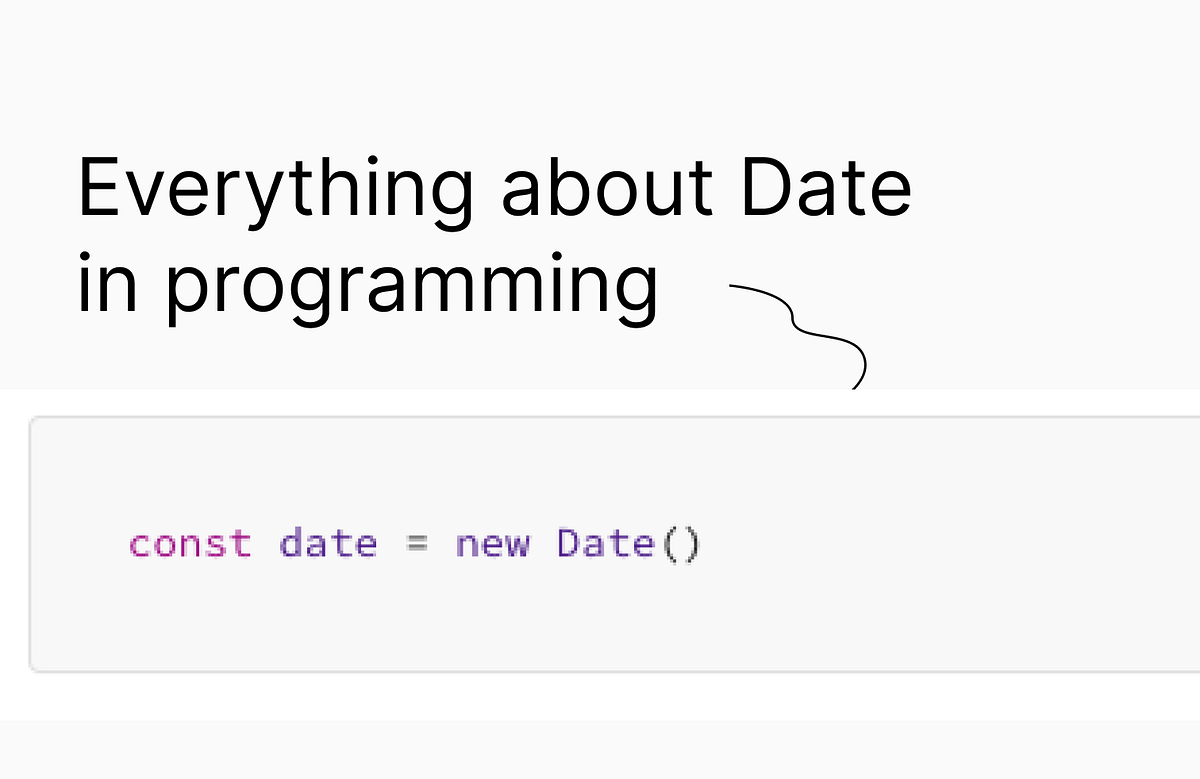 Everything about Dates in Programming | by shrey vijayvargiya ...