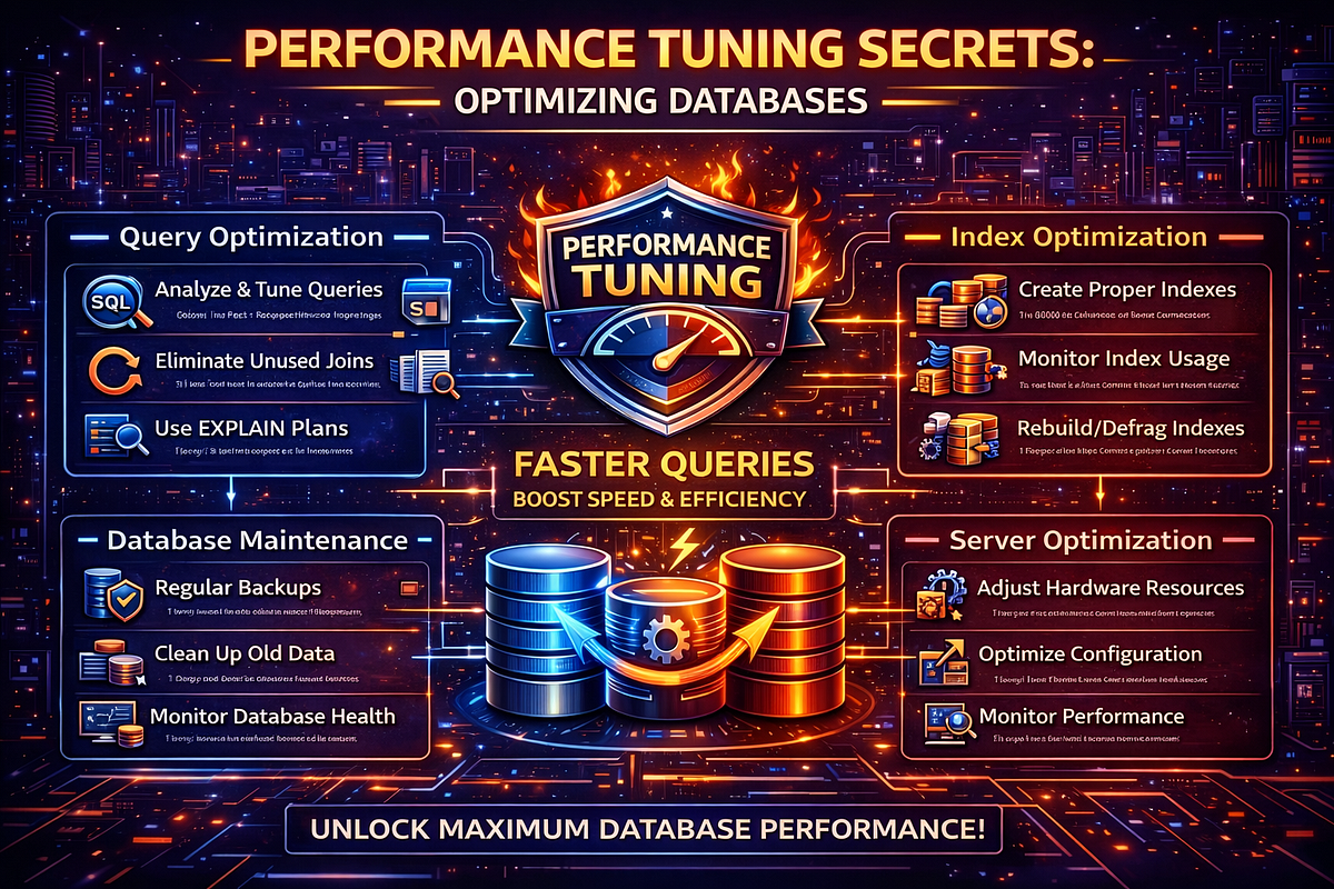 Performance Tuning Secrets: Optimizing Databases. | by Yomi F. | Feb ...