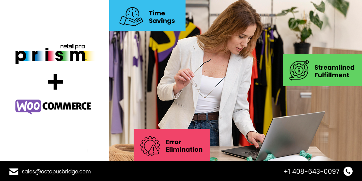 Retail Pro Prism WooCommerce Integration with Octopus Bridge