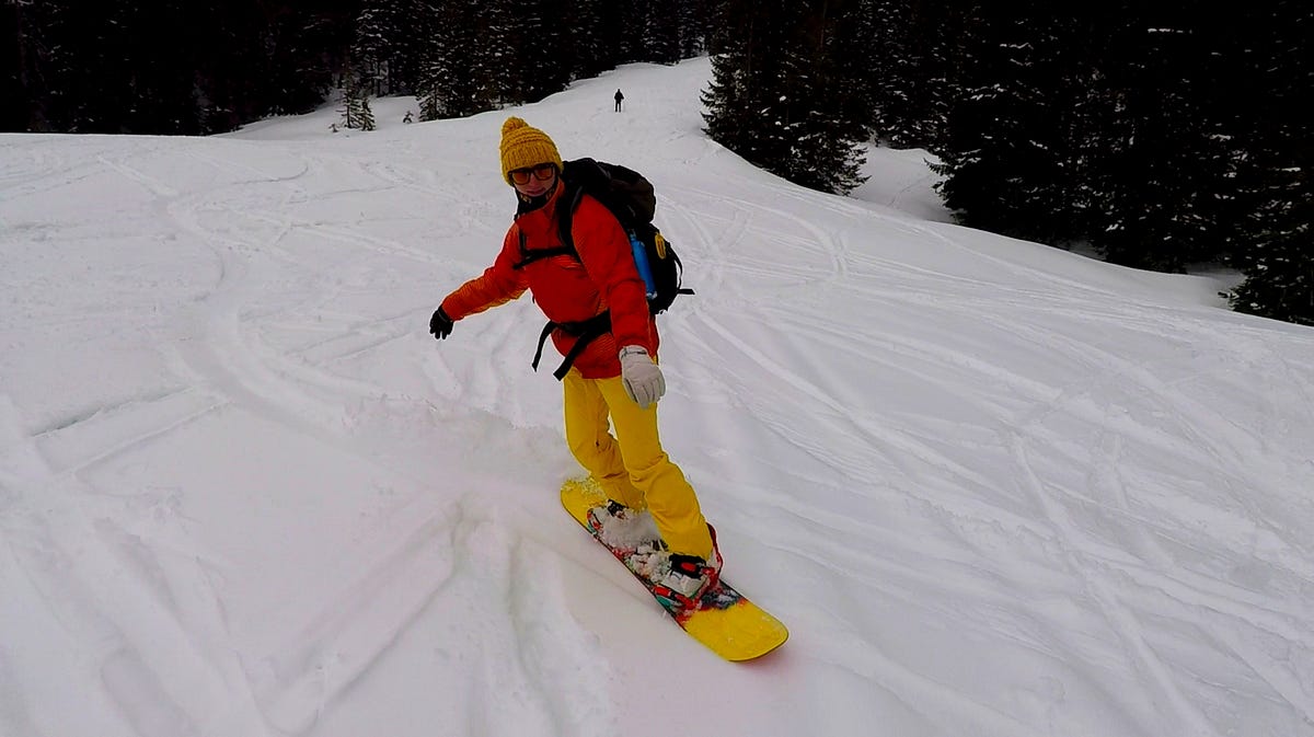 My First Time Snowboarding After Four Years by Anne Bonfert Change