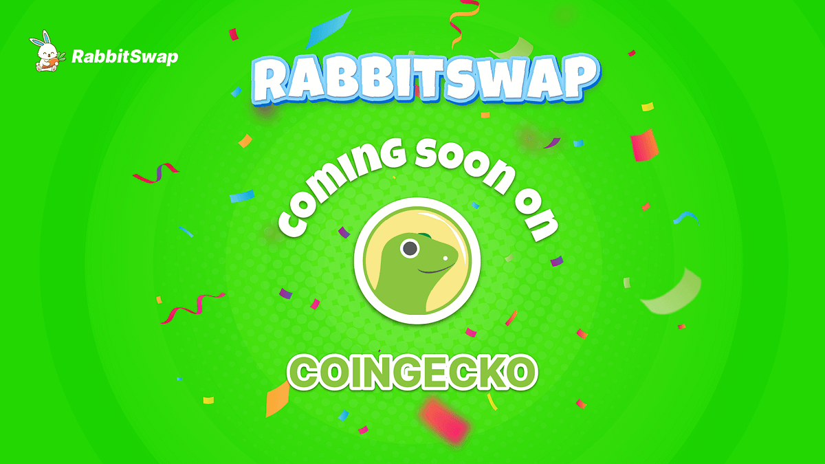 🏆 Step 1: RabbitSwap will list on CoinGecko 🎯🎯🎯 - RabbitSwap - Medium