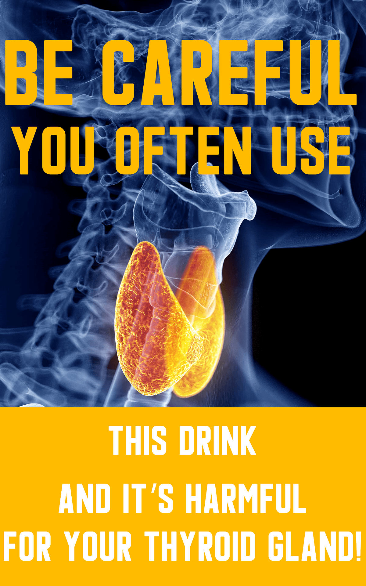 Be Careful You Often Use This Drink, And It’s Harmful For Your Thyroid
