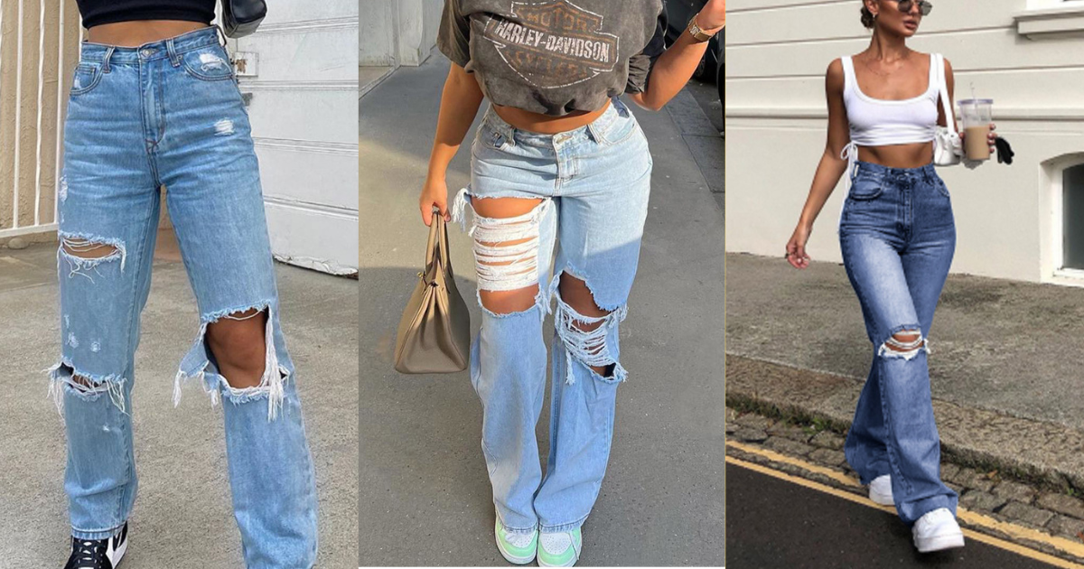 90s Ripped Jeans: The Ultimate Guide to The Most Popular Styles | by ...